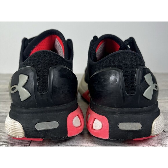 Under Armour Speedform Europa 1285482-002 Running Shoes Women's 6.5 Black/Pink - Picture 7 of 9